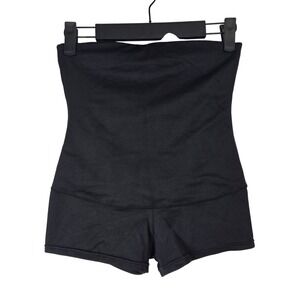 FLEXEES Women's‎ Strapless Shapewear Bodysuit Tummy Control Black Size M/M
